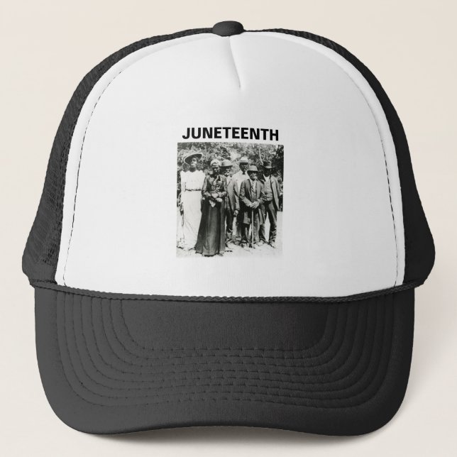 Emancipation of Slaves or Juneteenth Day 6/19  Trucker Hat (Front)