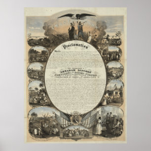 Emancipation Proclamation [1864] Poster