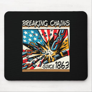 Emancipation Proclamation African American Junetee Mouse Pad