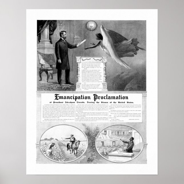 Emancipation Proclamation Poster (Front)