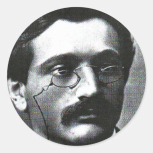 Emanuel Lasker Classic Round Sticker