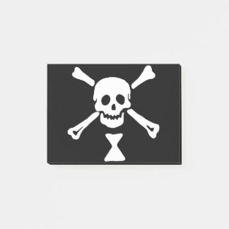 Emanuel Wynne Pirate Flag Jolly Roger Post-it Notes