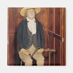 Embalmed body of Jeremy Bentham Magnet