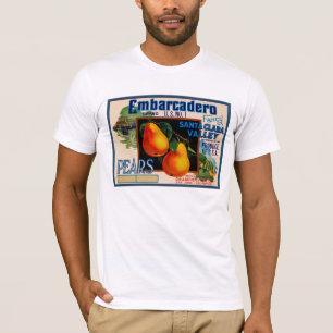 Embarcadero Fancy Santa Clara Pears T-Shirt