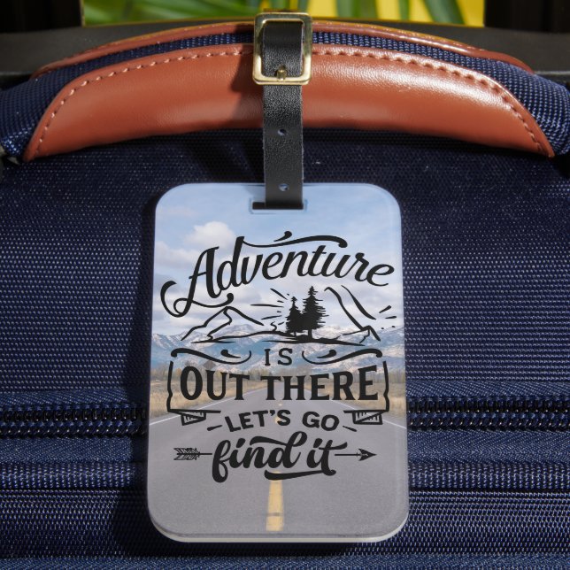 Embark on Adventures Luggage Tag (Front Insitu 2)