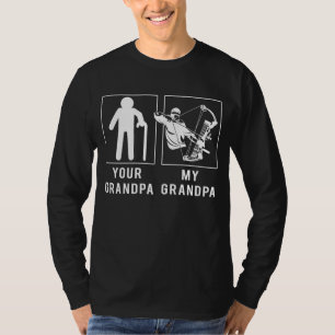 Embark on Laughs with Hunting Heritage Grandpa Tee