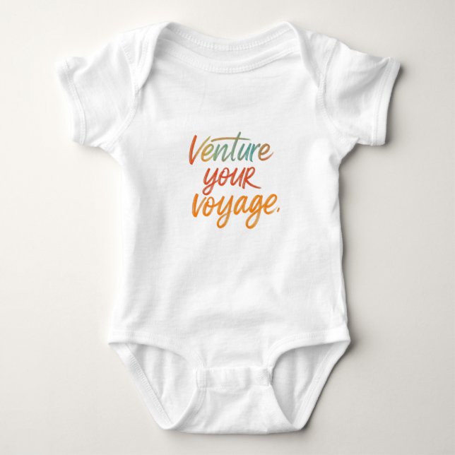 Embark on Your Journey T-Shirt Baby Bodysuit (Front)
