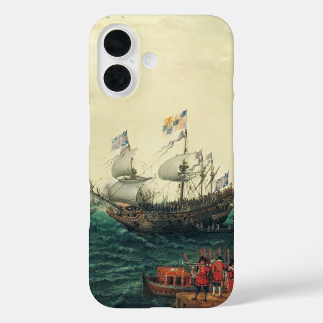 Embarkation at Margate of the Elector Palatine  Case-Mate iPhone Case (Back)