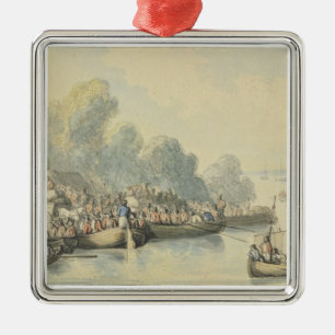 Embarkation at Southampton on 20th June after Lord Metal Ornament