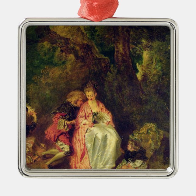 Embarkation for Cythera, c.1717 Metal Ornament (Front)