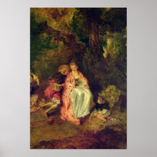 Embarkation for Cythera, c.1717 Poster