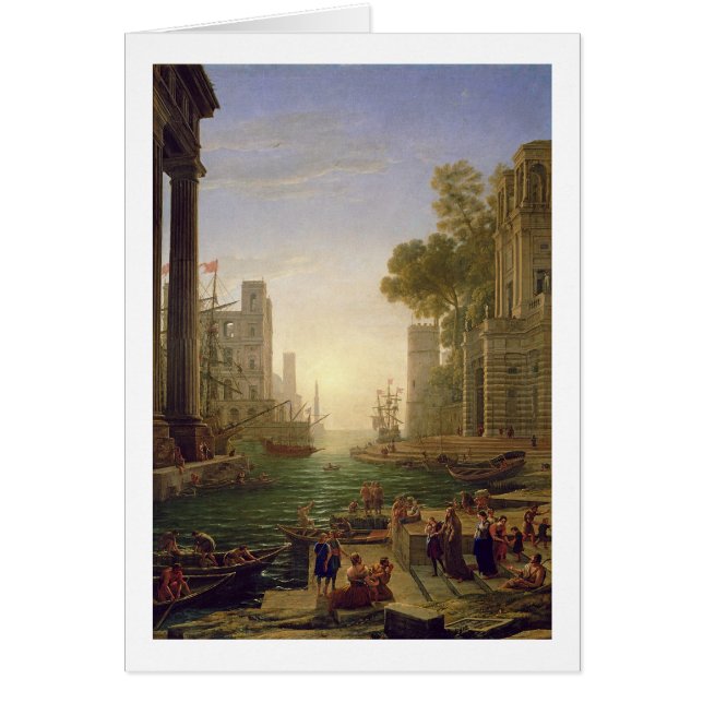 Embarkation of St. Paula Romana at Ostia, 1637-39 (Front)