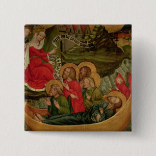 Embarkation of the body of St. James the 15 Cm Square Badge