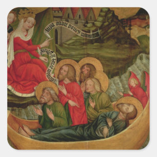 Embarkation of the body of St. James the Square Sticker