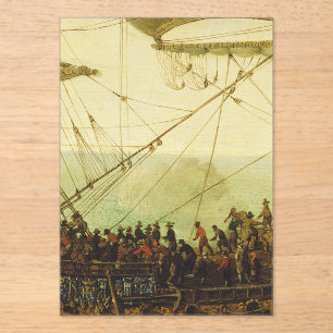 Embarkation of the Elector Palatine  Acrylic Invitations