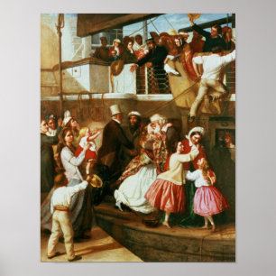 Embarkation Scene Poster