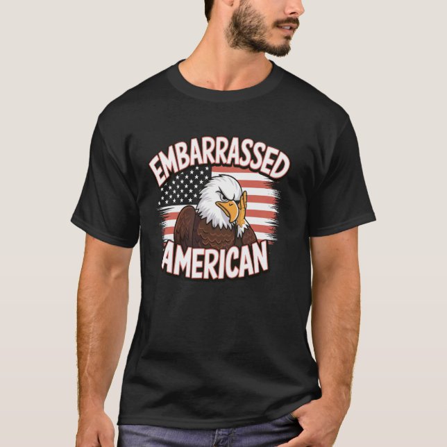 Embarrassed American T-Shirt (Front)
