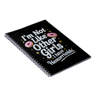 Embarrassing Hemorrhoids Inappropriate Adult Humor Notebook