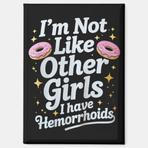Embarrassing Hemorrhoids Inappropriate Adult Humou Magnet