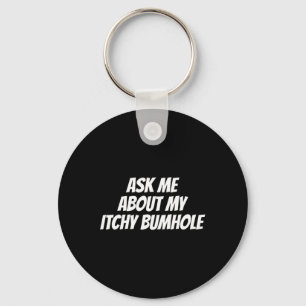 Embarring Bachelor Party Forfeit Itchy Bum Key Ring
