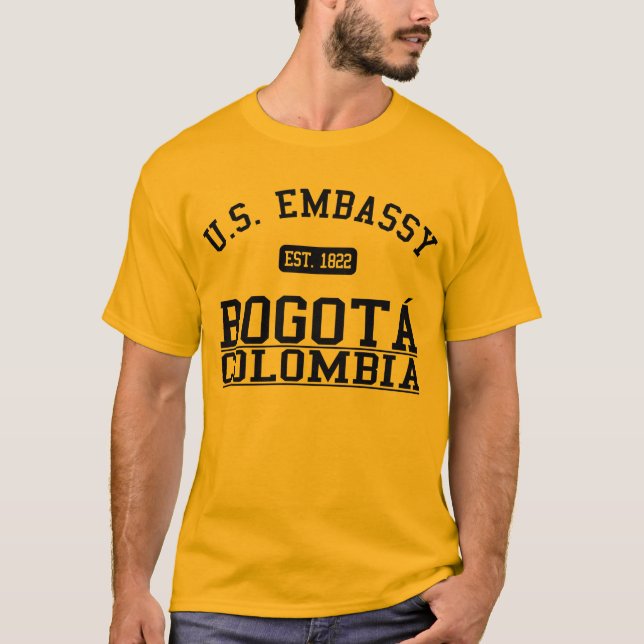 Embassy Bogota, Colombia T-Shirt (Front)