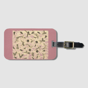 Embellished Floating Bows Luggage Tag