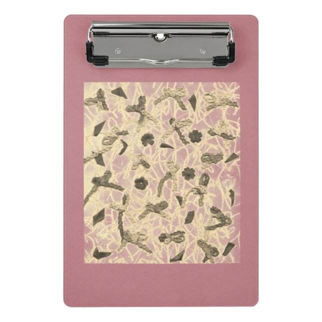 Embellished Floating Bows Mini Clipboard (Front)