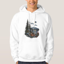 Ember After Dark | Modern Nature Sweatshirt