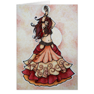 Ember belly dance art