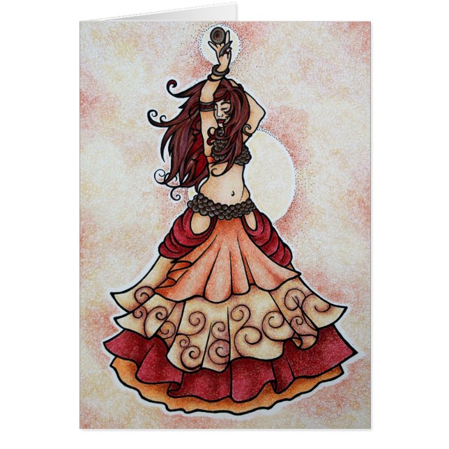 Ember belly dance art (Front)