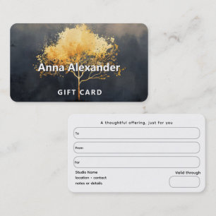 Ember Canopy   Minimal Design Business Card
