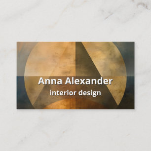 Ember Canopy Minimal Design Business Card