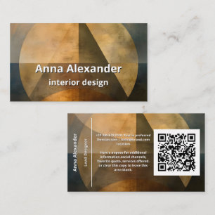 Ember Canopy Minimal Design Business Card