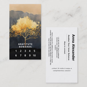 Ember Canopy Minimal Design Business Card
