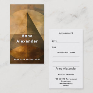 Ember Canopy Minimal Design Business Card