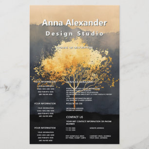 Ember Canopy Minimal Design Flyer