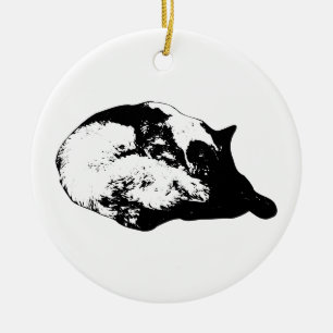 ember-corner warmth ceramic ornament