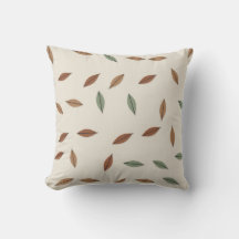 Ember Drift Throw Pillow