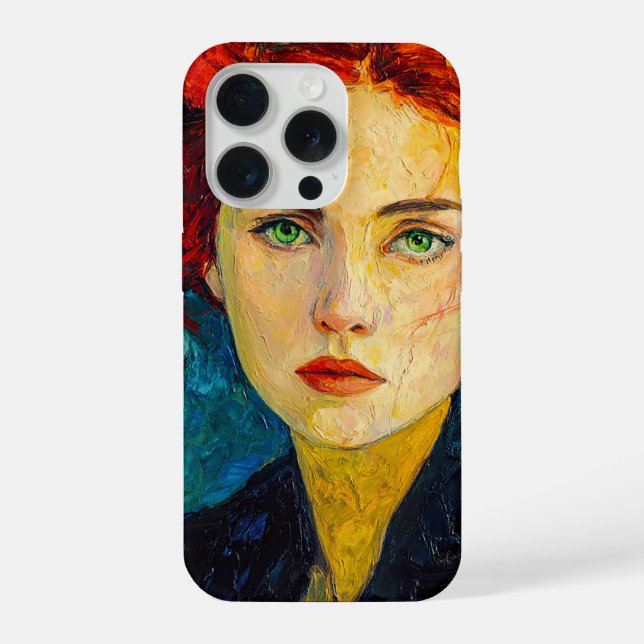 Ember Gaze iPhone Case (Back)