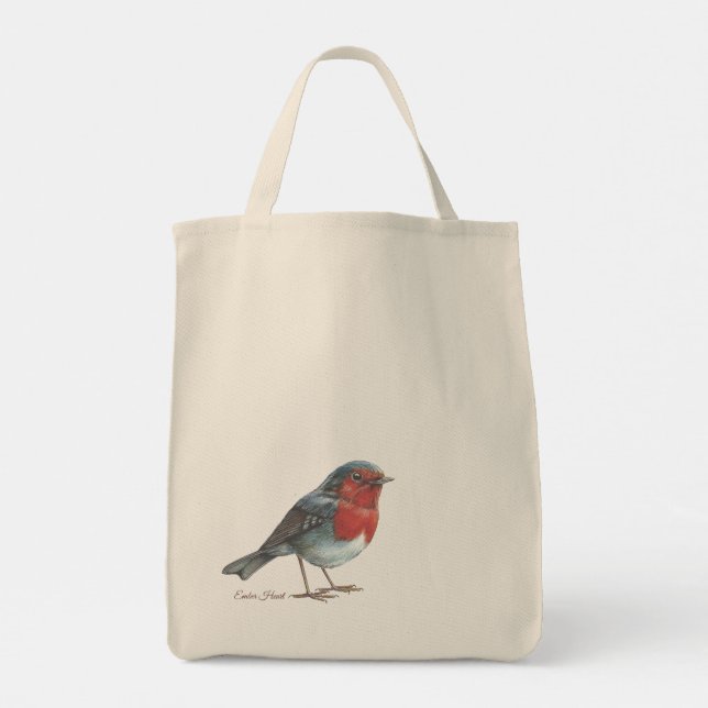 Ember Heart Tote Bag (Back)