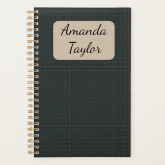 Ember Night Mosaic Personalised Planner - Small
