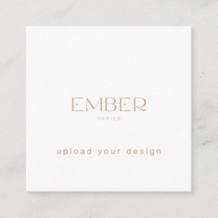Ember Papier 2.5x2.5 Tag Upload Your Design
