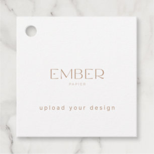 Ember Papier 2x2 Gift Tag Upload Your Design