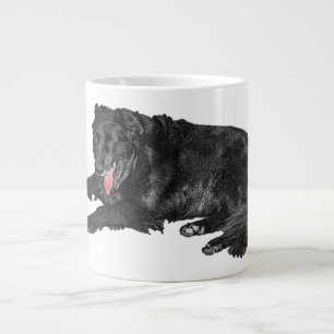 Ember-Tongue Calm for Leafy Mornings Large Coffee Mug