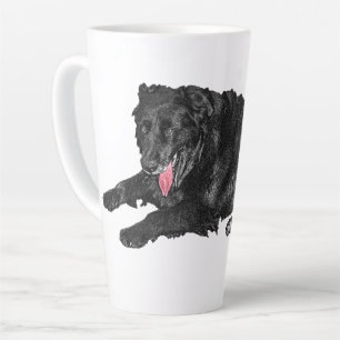 Ember-Tongue Calm for Leafy Mornings Latte Mug