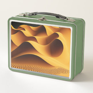 Ember Valleys Metal Lunch Box