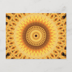 Embers Mandala Postcard