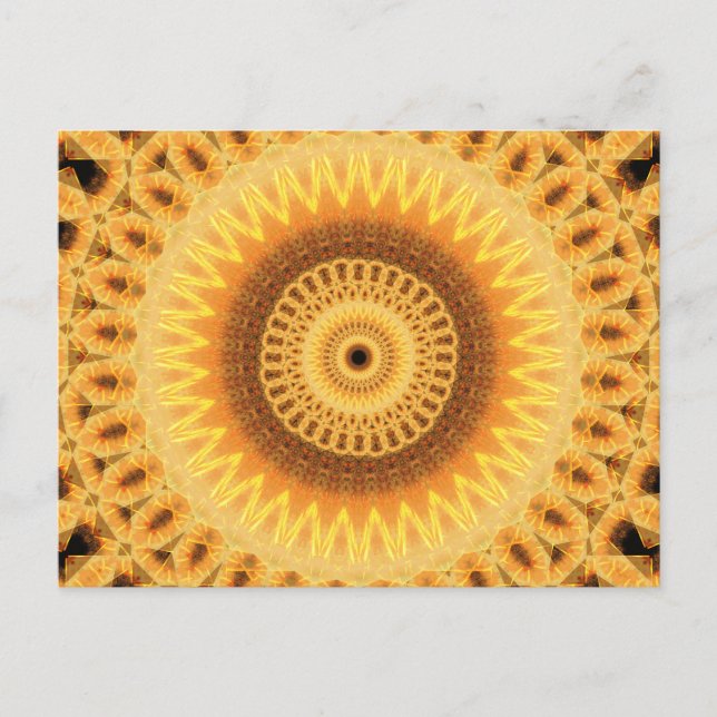 Embers Mandala Postcard (Front)