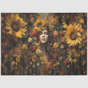 Embers of Autumn Awakening Tissue Paper