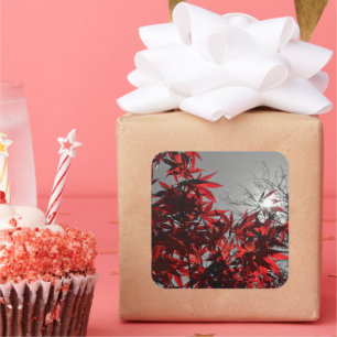 Embers of Autumn Square Sticker